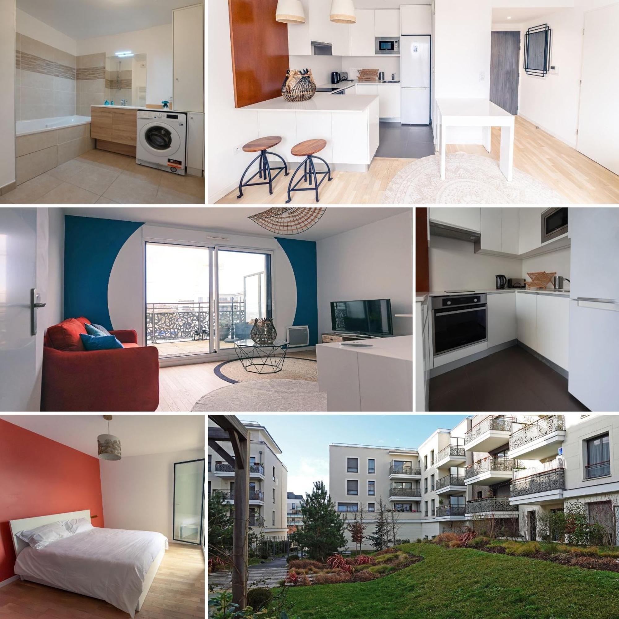 Appartement Residence Neuve Proche Versailles Saint-Cyr-lʼÉcole Exteriér fotografie